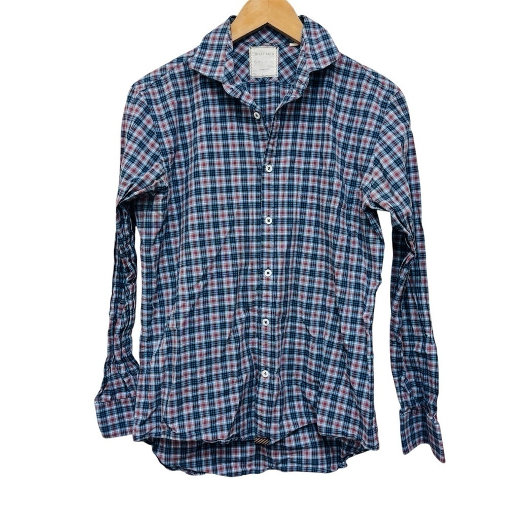 Billy Reid Plaid Button Down Shirt